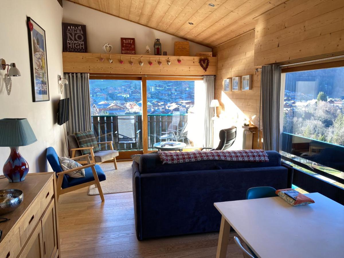 Luxury Apartment, 350M To Ski Lift, South Facing, Close To Town Centre Morzine Dış mekan fotoğraf